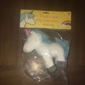 That’s Not My Unicorn Plush Toy - White and Blue